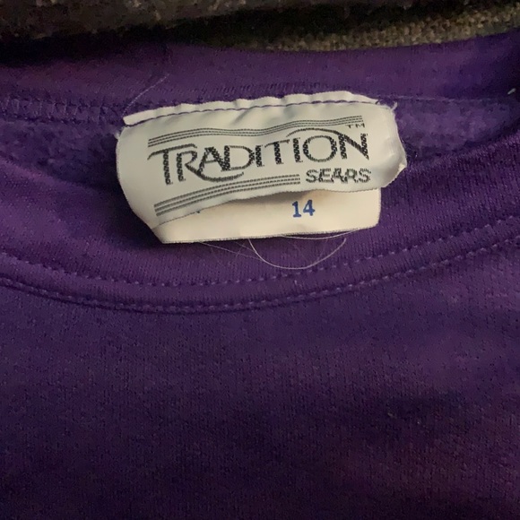 Vintage Sears crewneck - purple - Picture 2 of 2